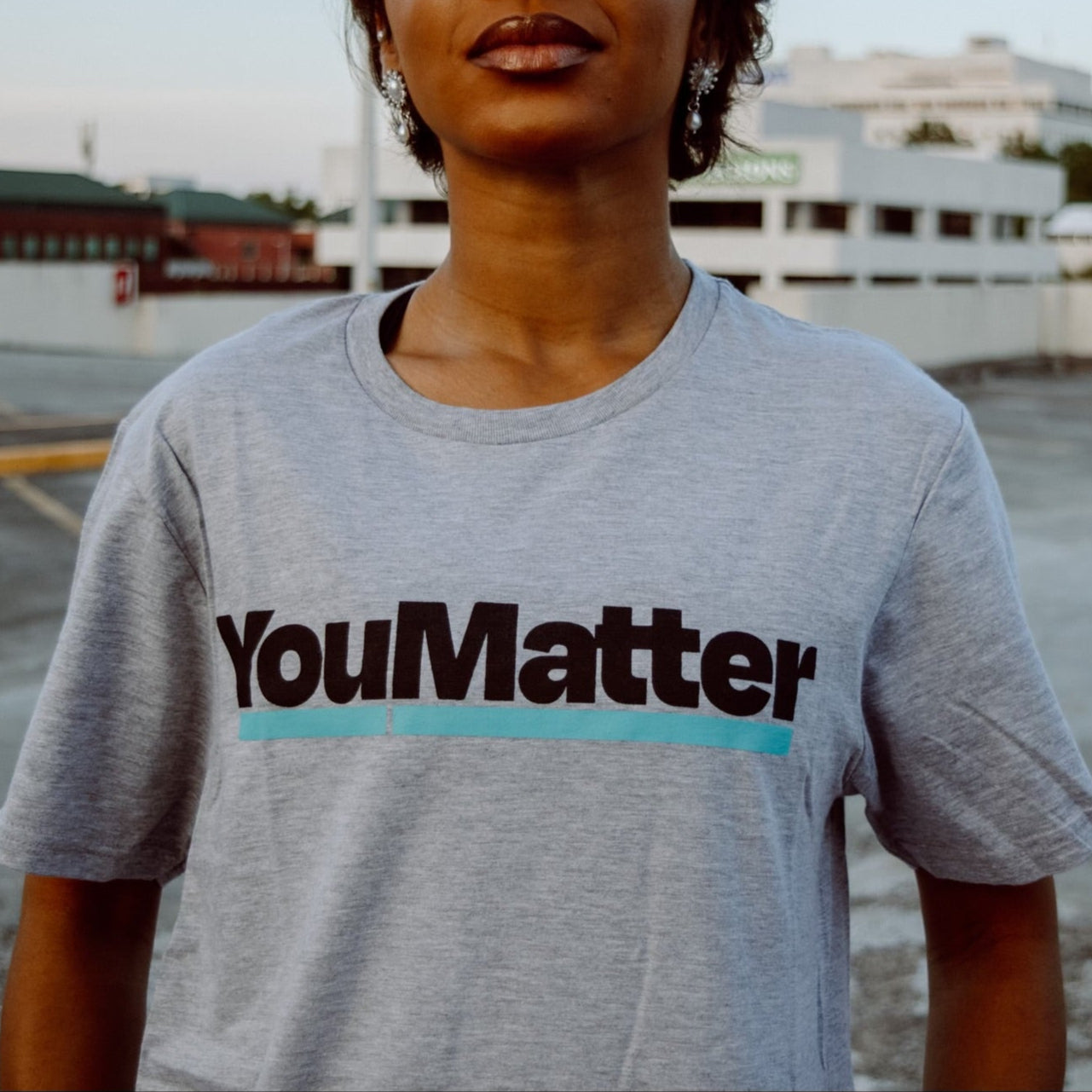 Short-Sleeve You Matter tee (center chest)