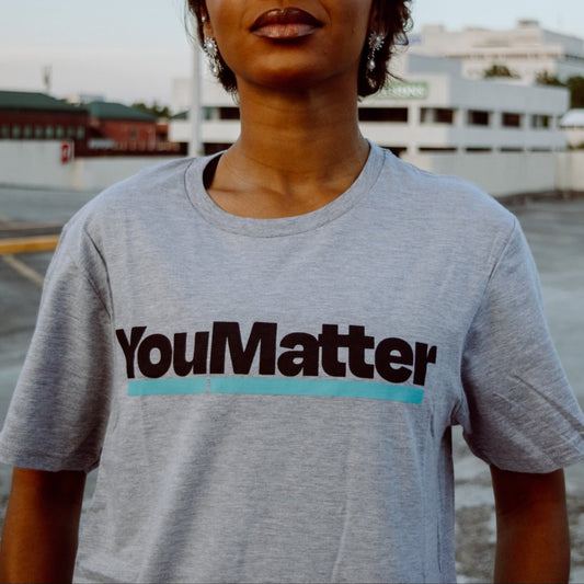 Short-Sleeve You Matter tee (center chest)